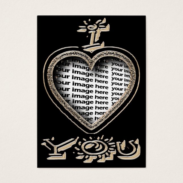 Saint Valentin "Je t'aime" - Saint Valentin (Devant)