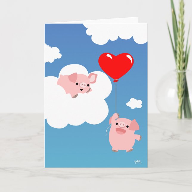 Saint Valentin : La carte de voeux des Ailes de l' (Devant)