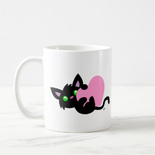 Saint Valentin Mug de Kitty Noir