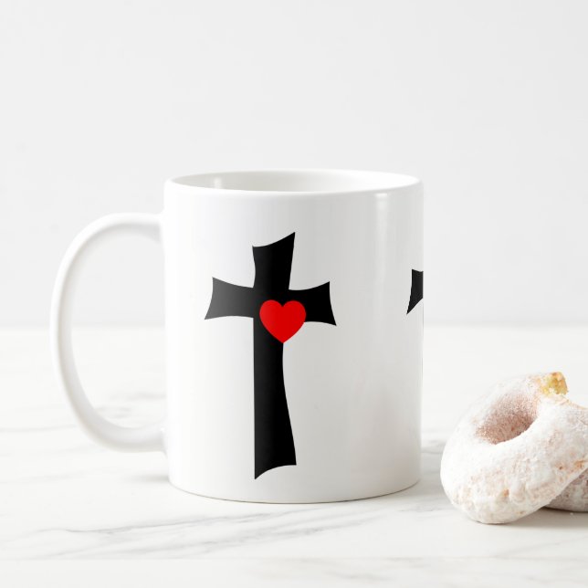 Saint Valentin Mug Mugs (Avec donut)