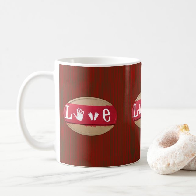 Saint Valentin Mug Mugs (Avec donut)