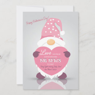 Saint Valentin Nouvelles Faire-part de grossesse