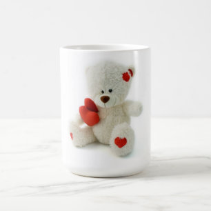 Saint-Valentin Ours en peluche classique Mug