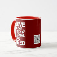 Saint-Valentin QR-Code Video Liebe