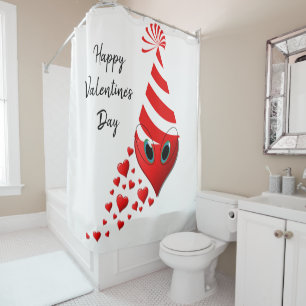 Saint Valentin Rideau de douche, Paris France