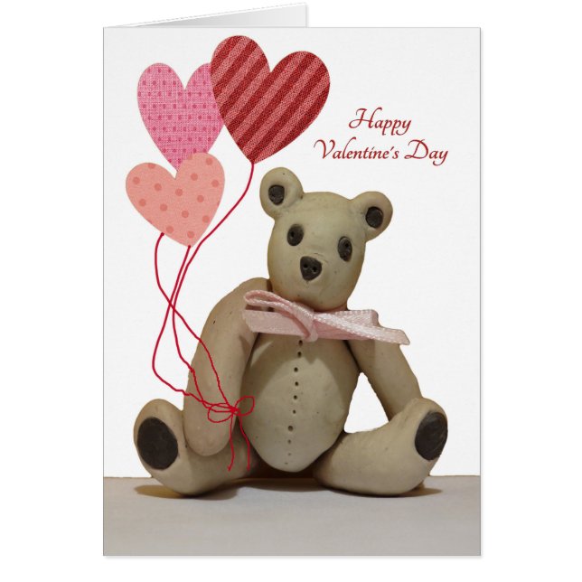 Saint Valentin Souhait pour un ami et un compagnon (Devant)