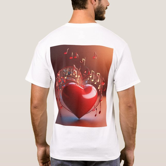 Saint Valentin T-Shirt (Dos)