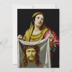 Saint Veronica Feiertagskarte