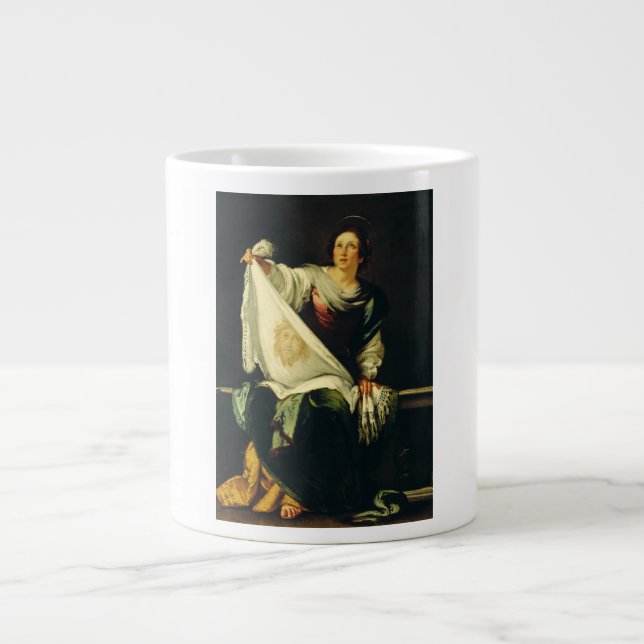 Saint Veronica von Bernardo Strozzi Jumbo-Tasse (Vorderseite)