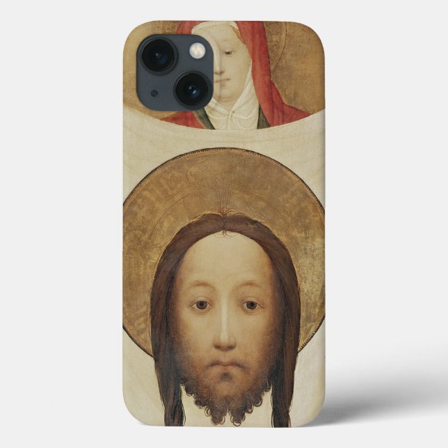 Saint Veronica with the Sudarium, c.1420 Case-Mate iPhone Hülle (Rückseite)