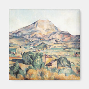 Saint-Victoire Barnes Mountain Paul Cezanne Magnet