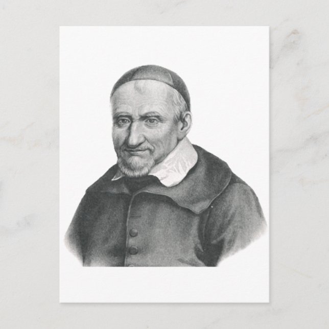 Saint Vincent de Paul Feiertagspostkarte (Vorderseite)