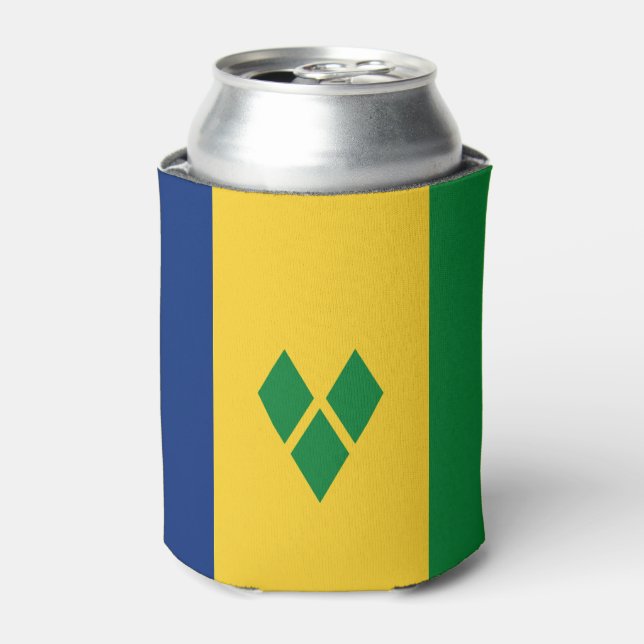 Saint Vincent Flag Dosenkühler (Kanne Vorderseite)
