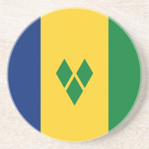 Saint Vincent Flag Getränkeuntersetzer