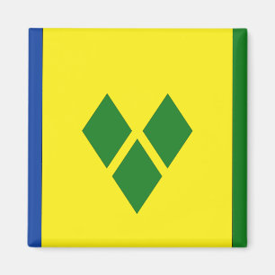 Saint Vincent Flag Magnet