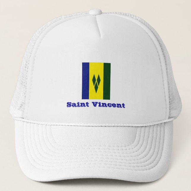 Saint Vincent Hat Truckerkappe (Vorderseite)
