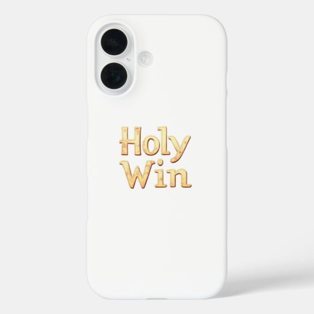 Saint Win iPhone 16 Coque (Verso)