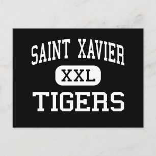 Saint Xavier - Tigers - High - Louisville Kentucky Postkarte
