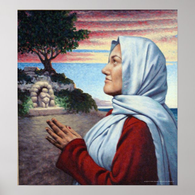 Saint Yolanda Print Poster (Vorne)