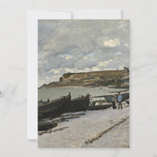 Sainte-Adresse by Monet - Bewölkte See Karte