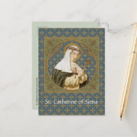 Sainte Catherine de Sienne (BK 19) Carte postale