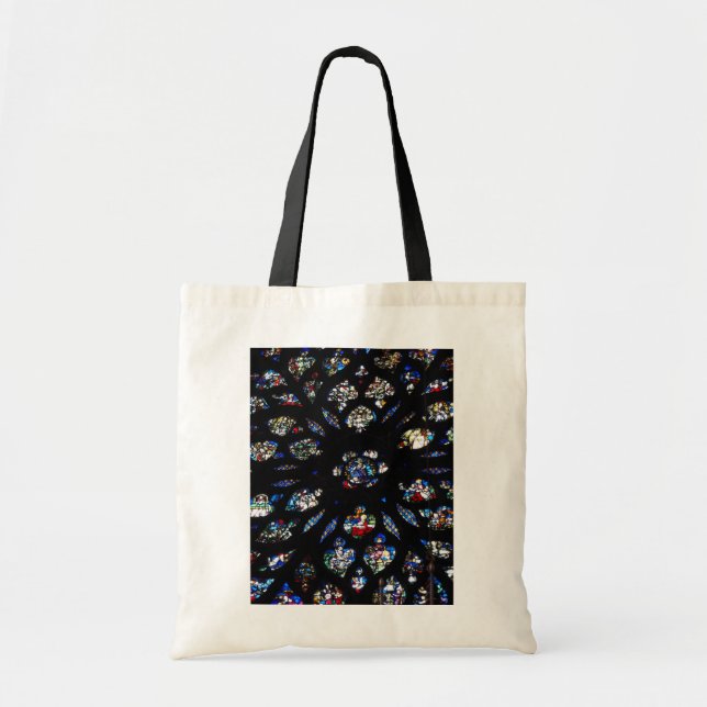 Sainte-Chappelle Rosen-Fenster-Tasche Tragetasche (Vorne)