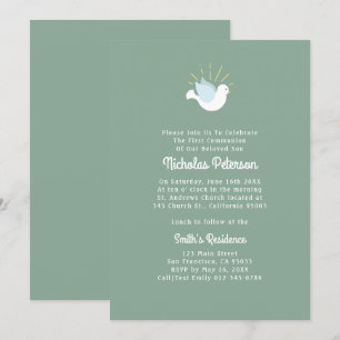 Sainte colombe   Première invitation de confirmati