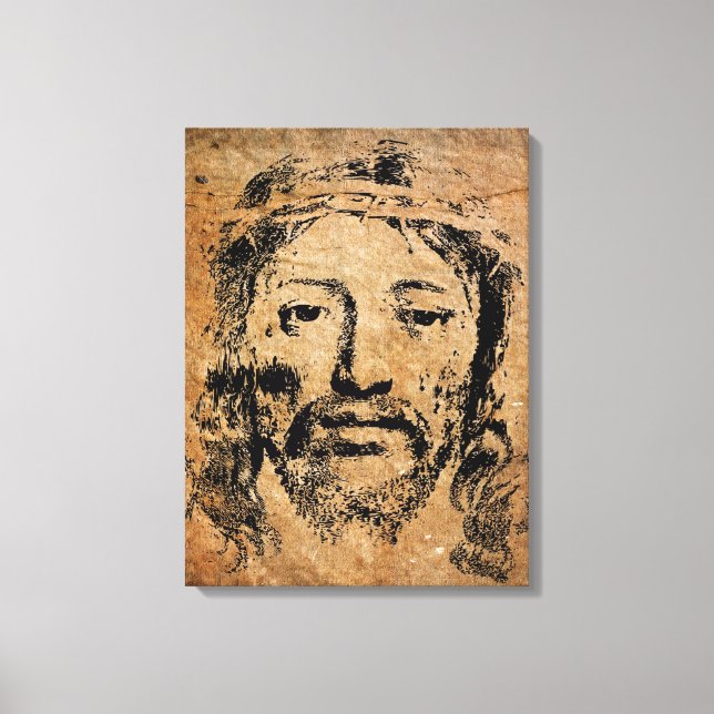 Sainte Face de Jésus toile Imprimer (Recto)