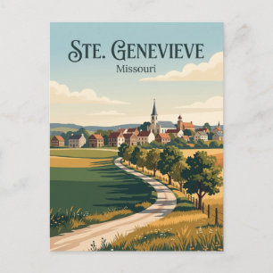 Sainte Genevieve Missouri Postkarte
