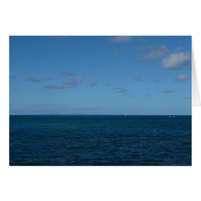 Sainte-Lucie Horizon Océan Bleu (Devant Horizontal)