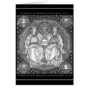 Sainte Trinité Latin Gloria Patri Art