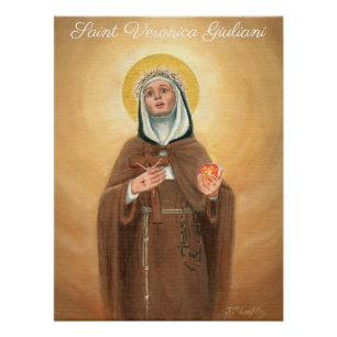 Sainte Véronique Giuliani, Affiche