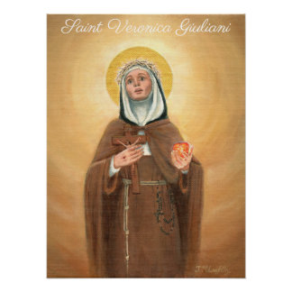 Sainte Véronique Giuliani, Affiche