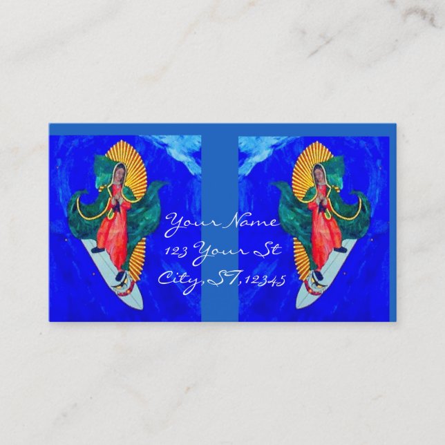 Saints carte de visite du surf (Devant)