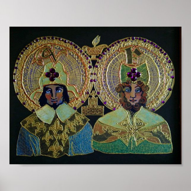 Saints Valery & Finian Poster (Vorne)