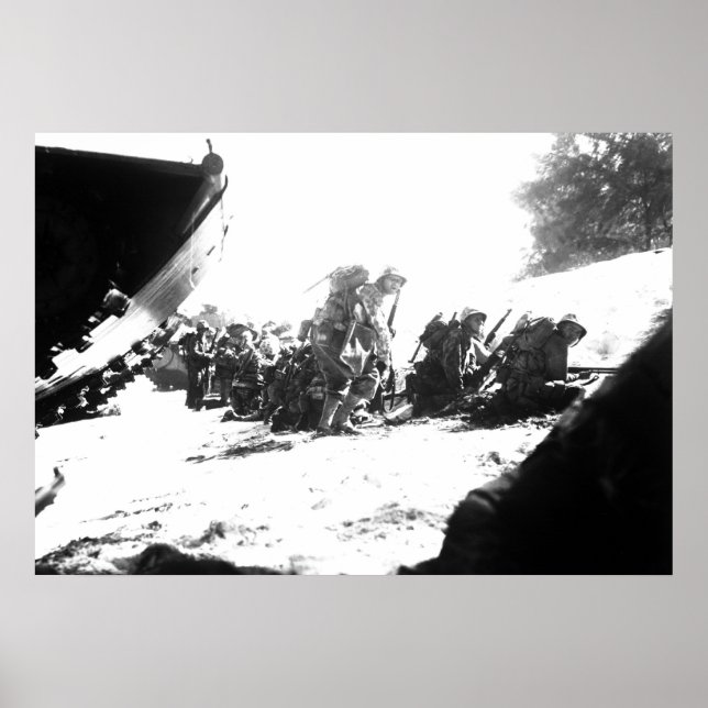 Saipan Assault Poster (Vorne)