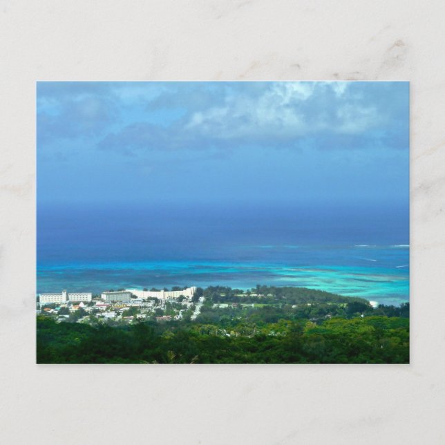 Saipan Lagoon Postkarte (Vorderseite)
