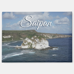 Saipan-Reise-Szenenfoto Magnet