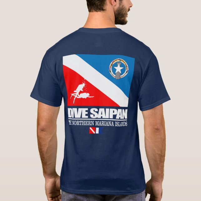 Saipan (sq) T-Shirt (Rückseite)