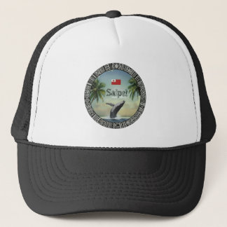 Saipe Tonga Eua whale off grid Pacific island Truckerkappe