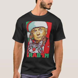 Saisissez-les GIF drôle de Noël de T-shirt de Noël
