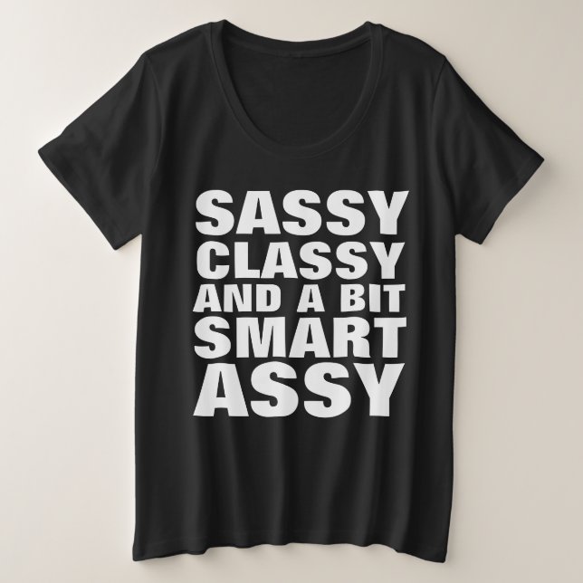 SAISISSEZ LES T-SHIRTS CLASSY & SMART ASSY PLUS TA (Design devant)