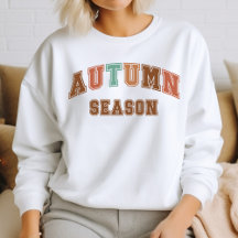 Saison automne tendance Varsity Sweatshirt
