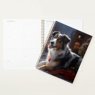 Saison de Noël du berger australien