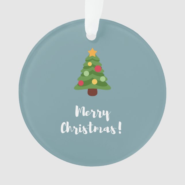 Saison de vacances, Joyeux Noël, Arbre de Noël (devant)
