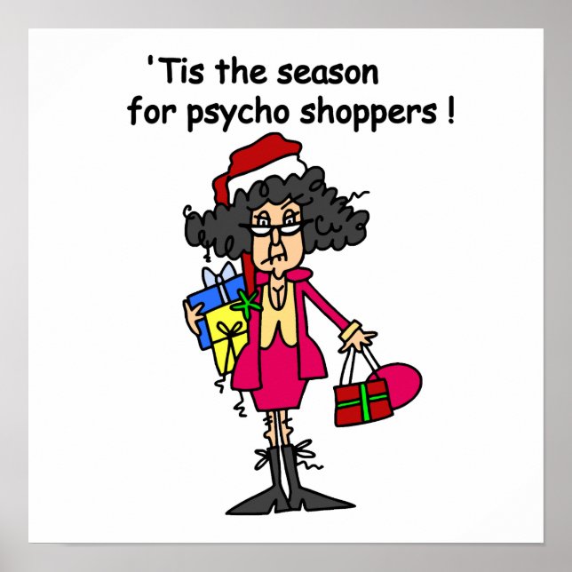 Saison der Psycho-Shopper Poster (Vorne)