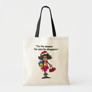 Saison der Psycho-Shopper Tragetasche