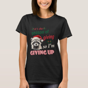 Saison des Gebens, also gebe ich den traurigen Was T-Shirt