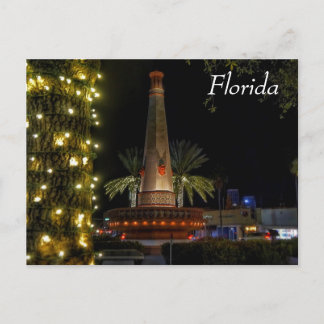 Saison des vacances de carte postale de la Floride
