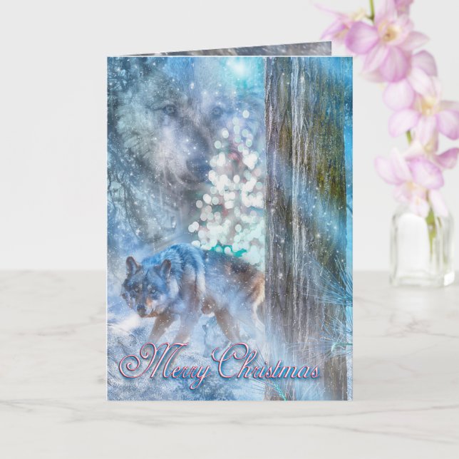 SAISON DU Loup gris de la carte WOLF (Orchidée)